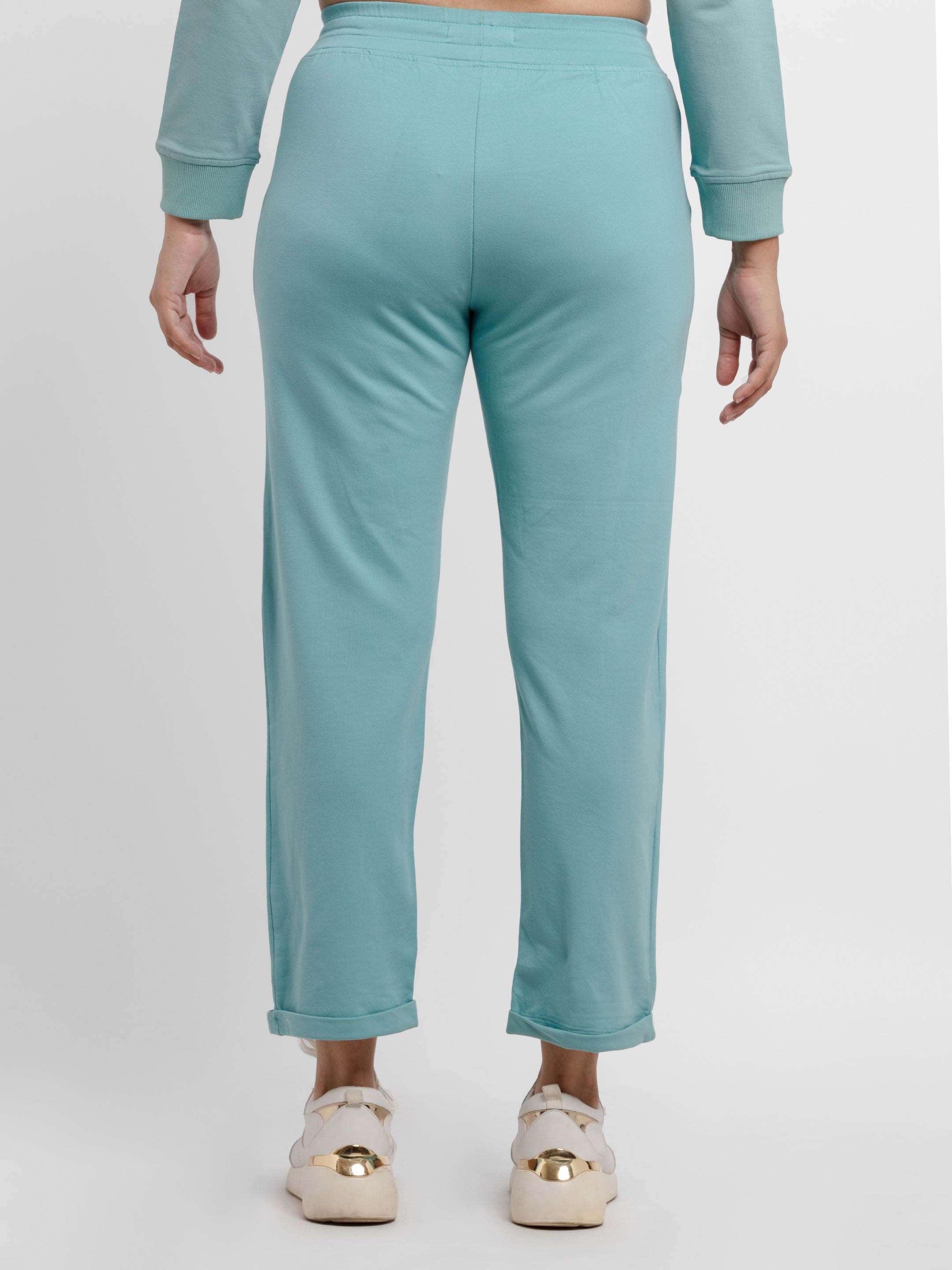 Buy Women Grey Stripe Formal Regular Fit Trousers Online - 749567 | Van  Heusen